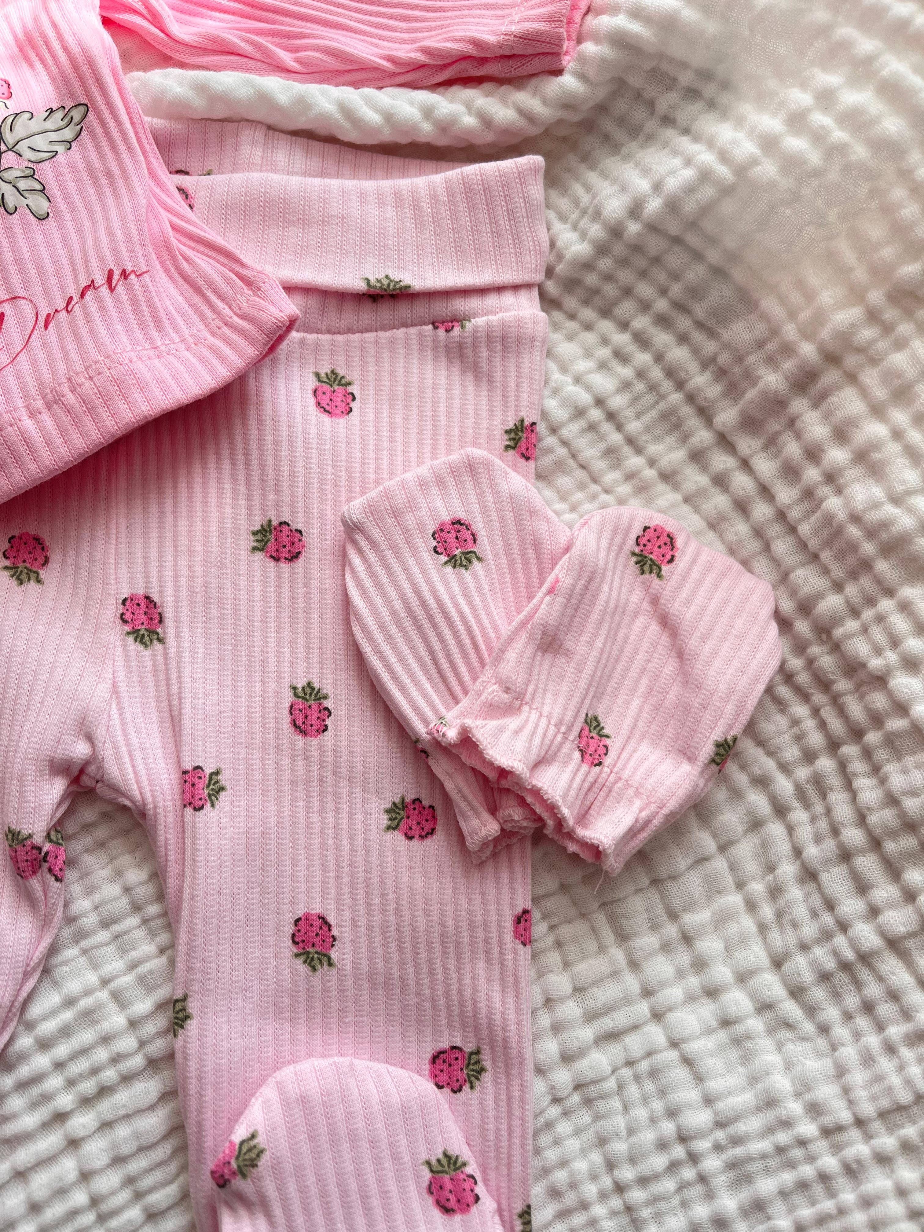 Ahududu Desen 5'li Yenidoğan Set