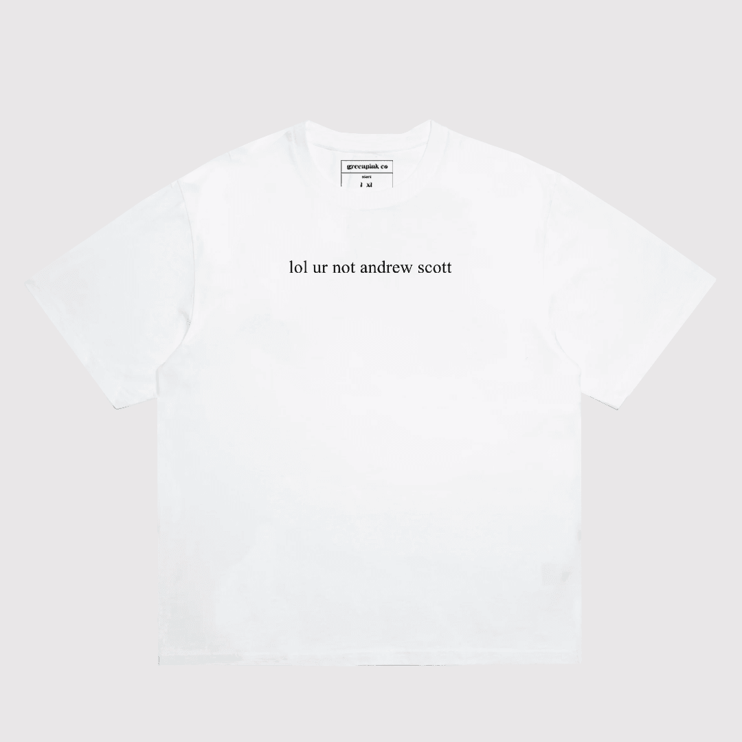 "lol ur not..." t-shirt / vol.1 (4 options)