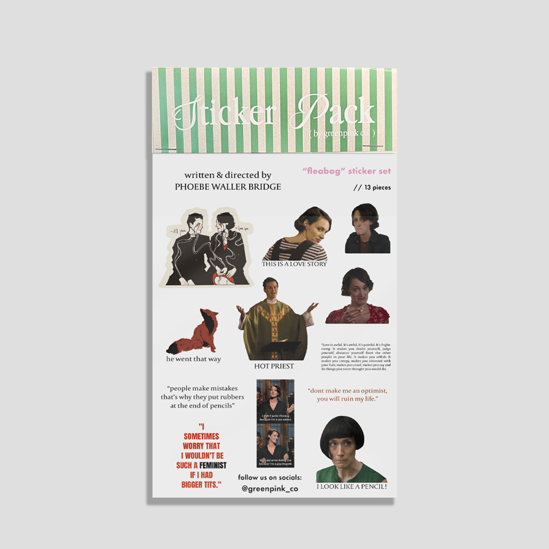 gp “fleabag” sticker pack