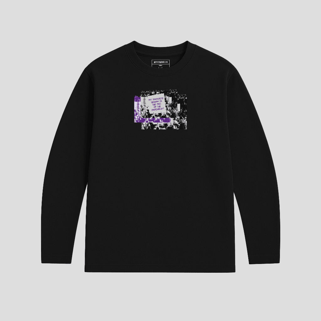 “the fall of patriarchy” longsleeve (2 colors)