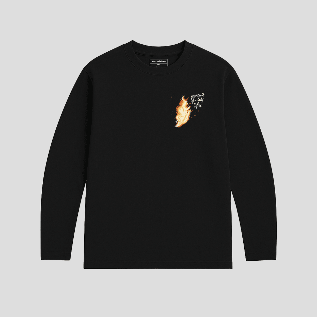 “portrait of a lady on fire” long sleeve