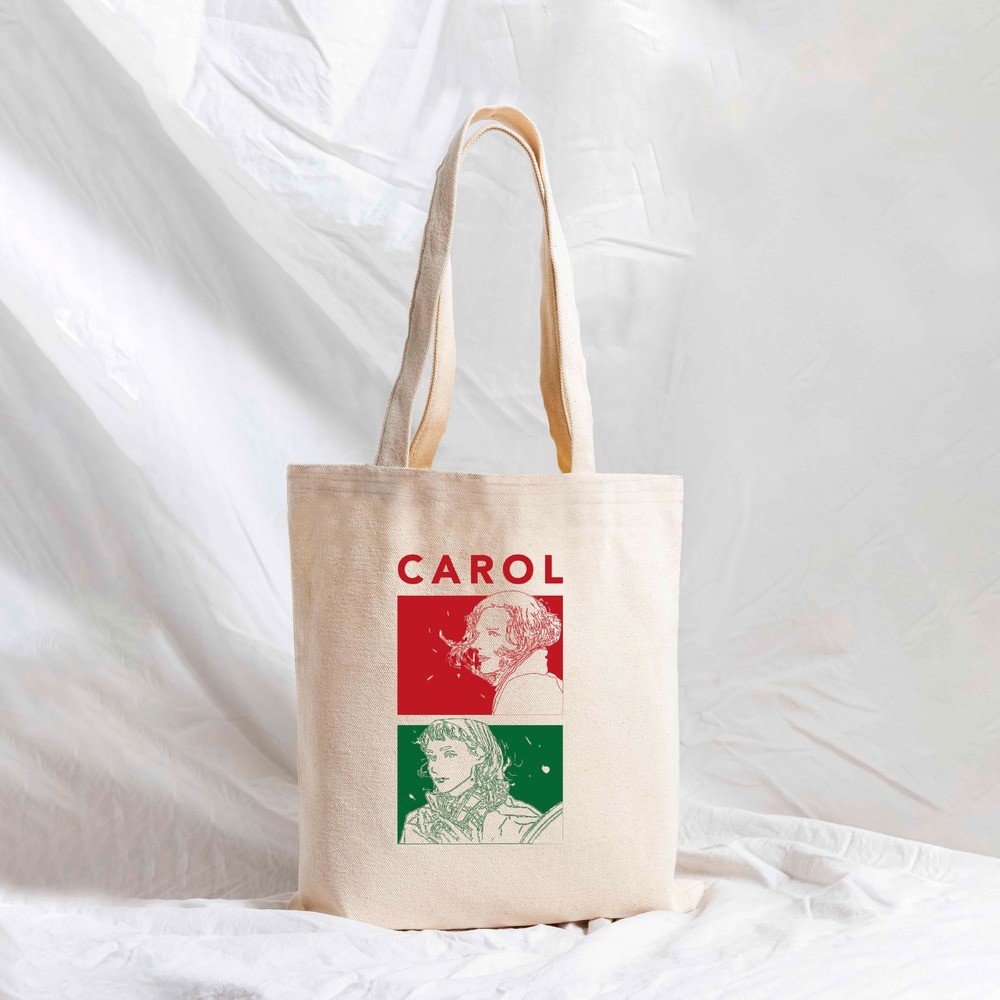 “carol” kanvas tote bag