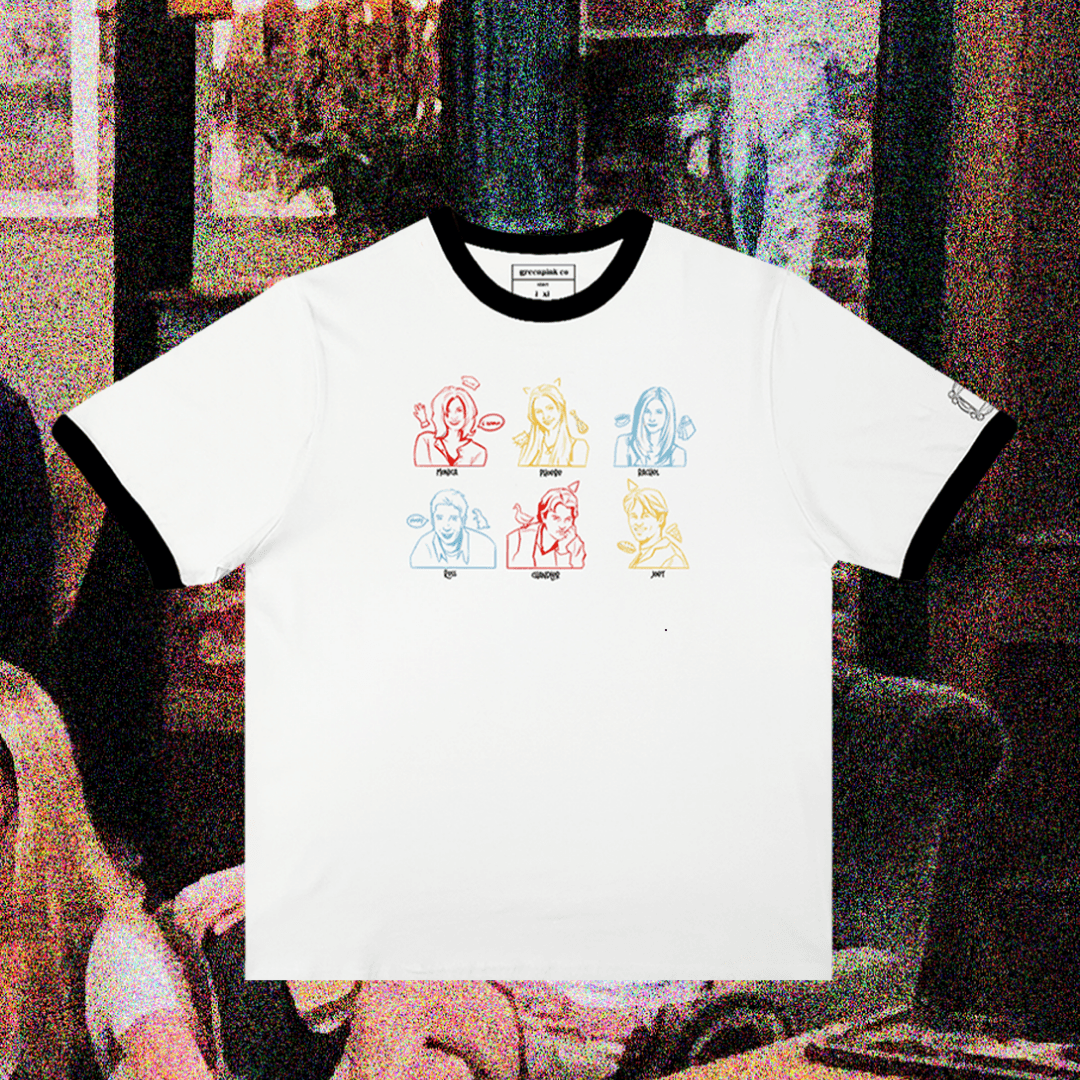 vol.3 / "friends" black t-shirt