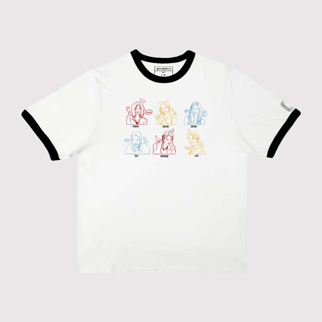 vol.3 / "friends" black t-shirt