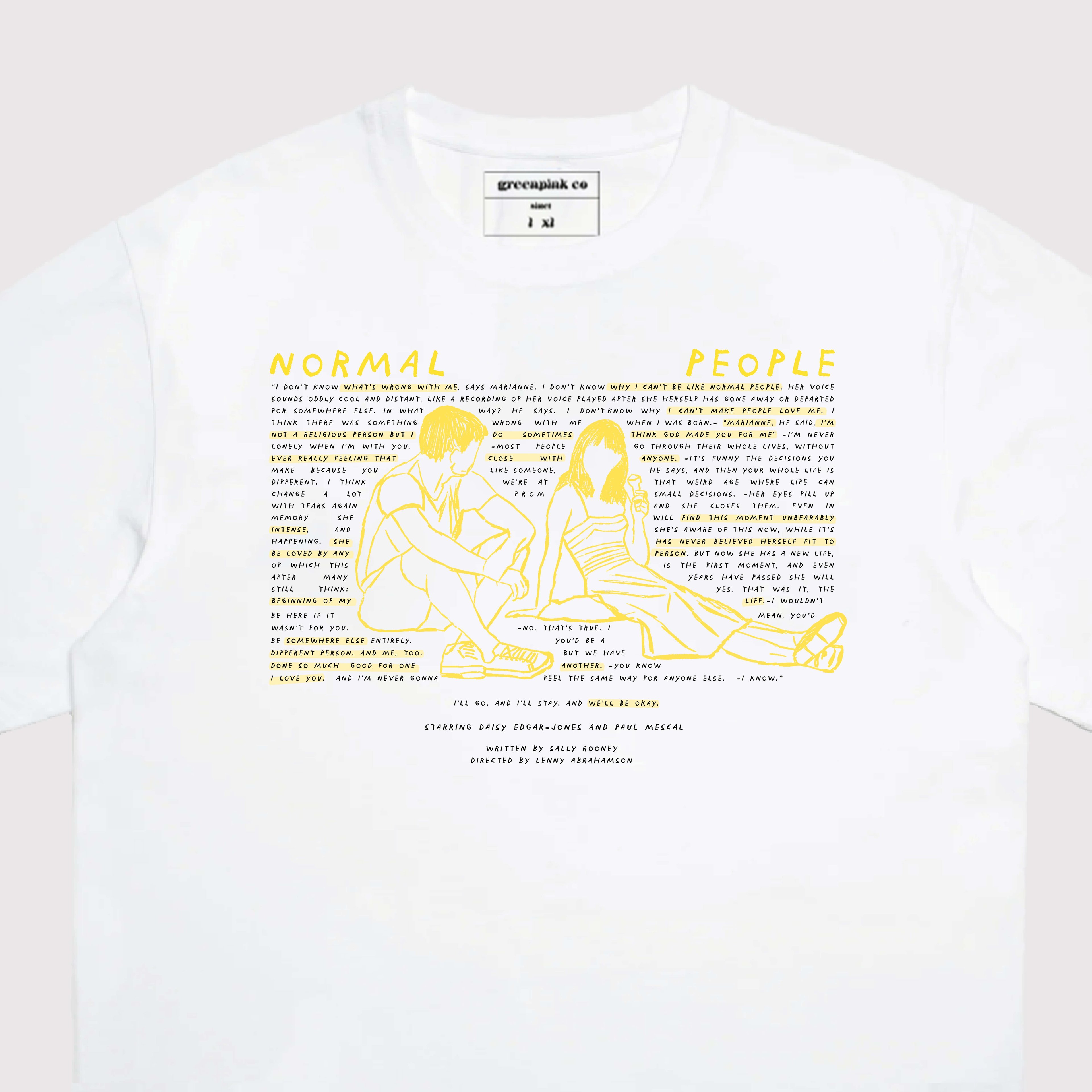 vol.2 / "normal people" t-shirt