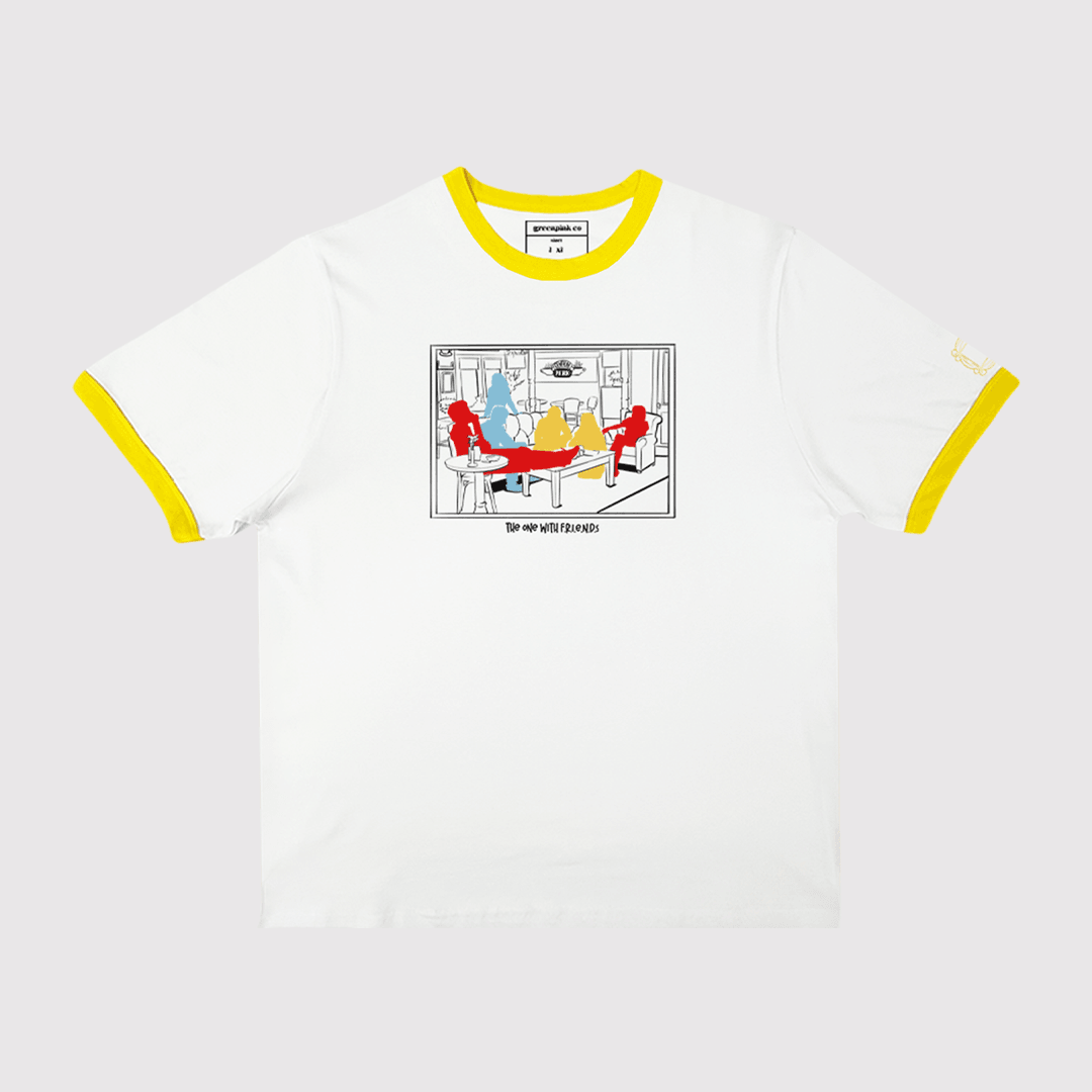 vol.2 / "friends" yellow t-shirt