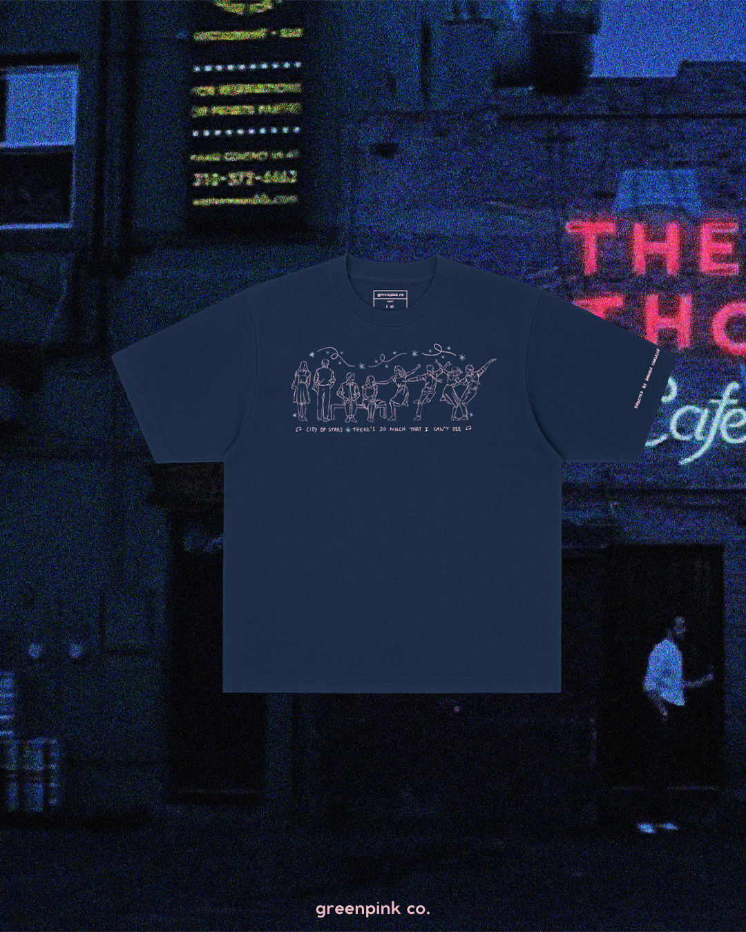 vol.1 / "la la land" indigo t-shirt