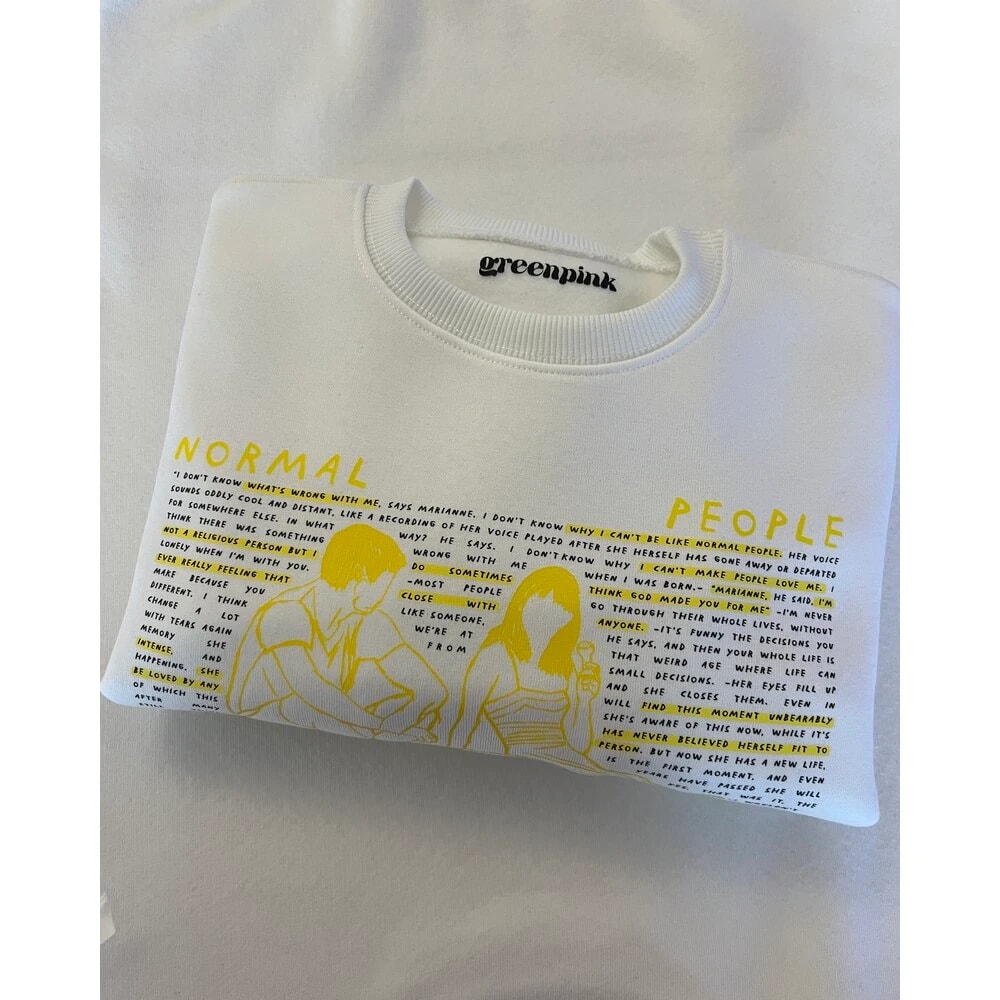 “normal people” sweatshirt