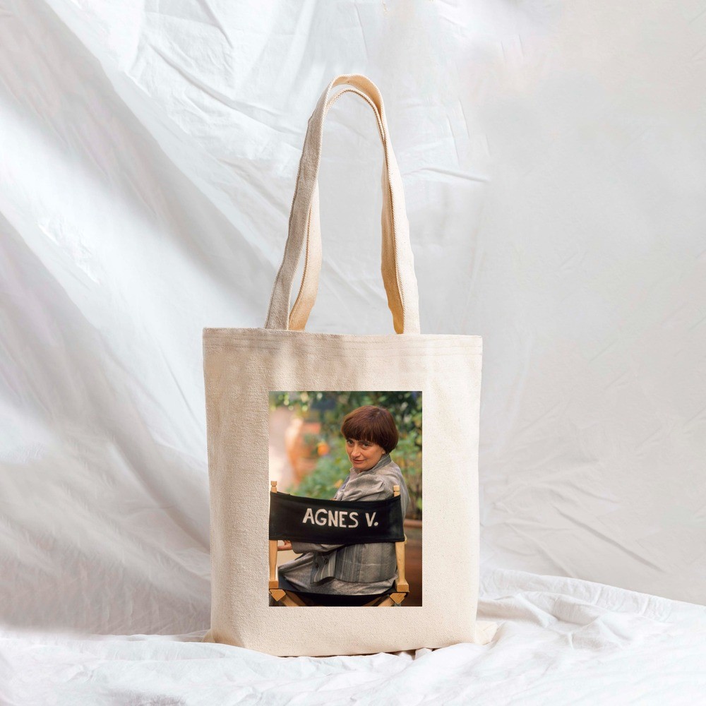 “agnes v” kanvas tote bag