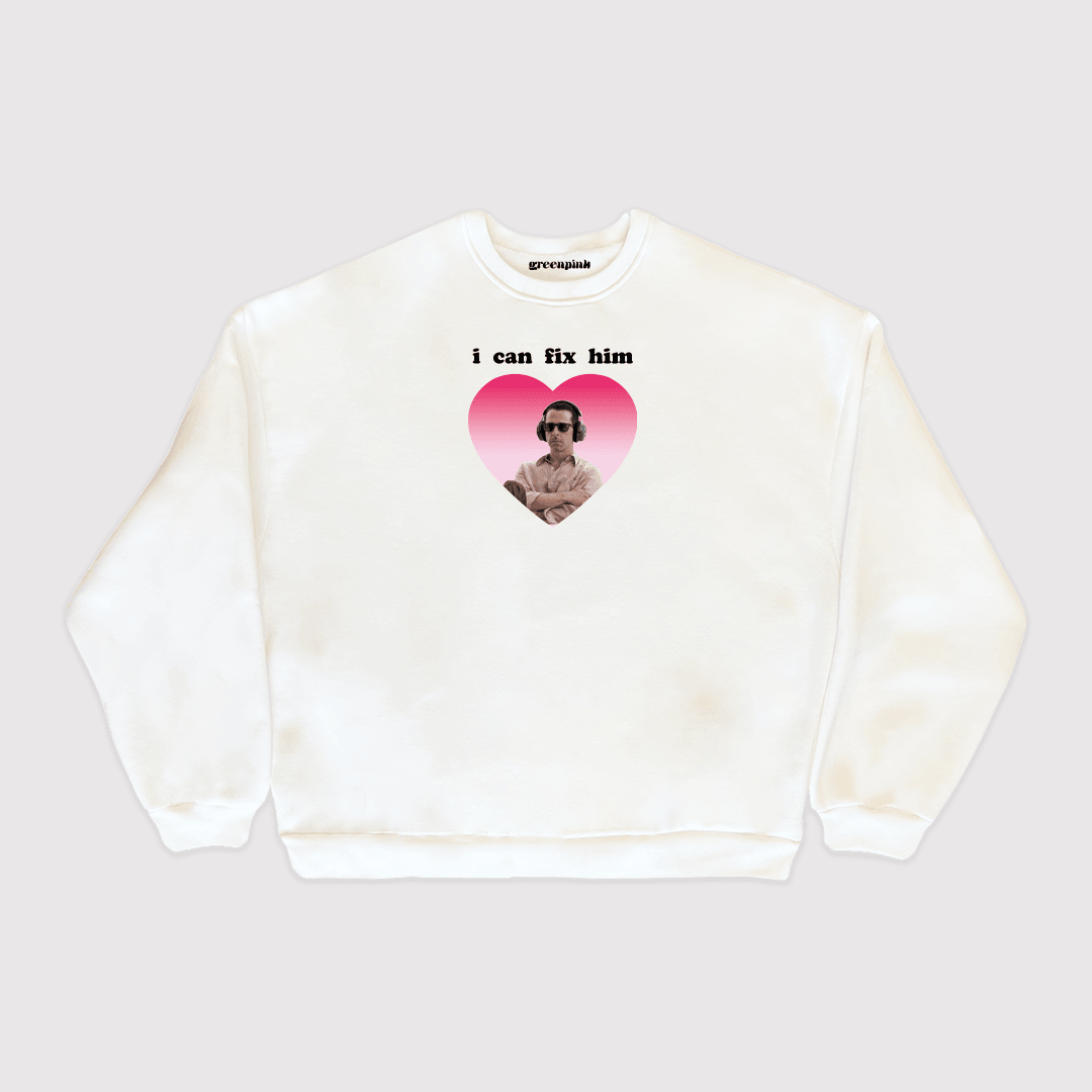 “kendall roy i can fix him” sweatshirt