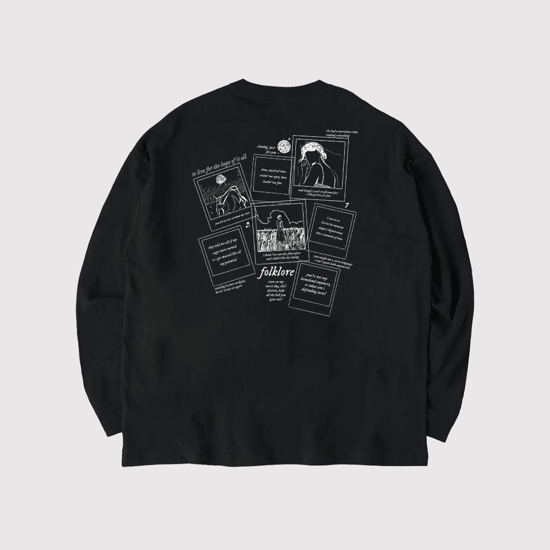 vol.2 / “folklore” long sleeve