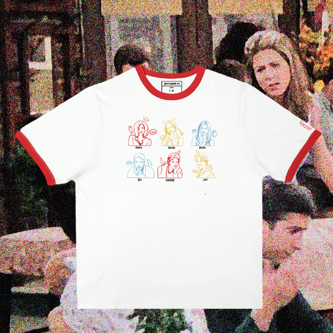 vol.1 / "friends" red t-shirt