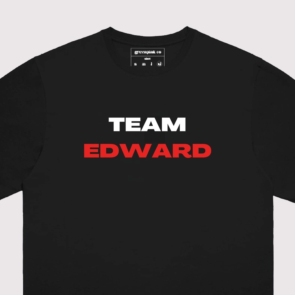 “team edward” t-shirt