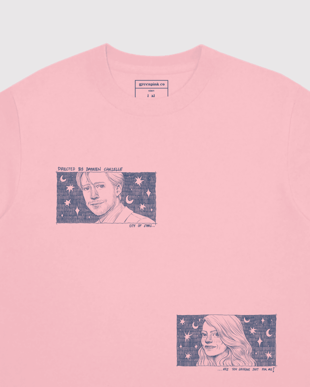 vol.2 / "la la land" pink t-shirt
