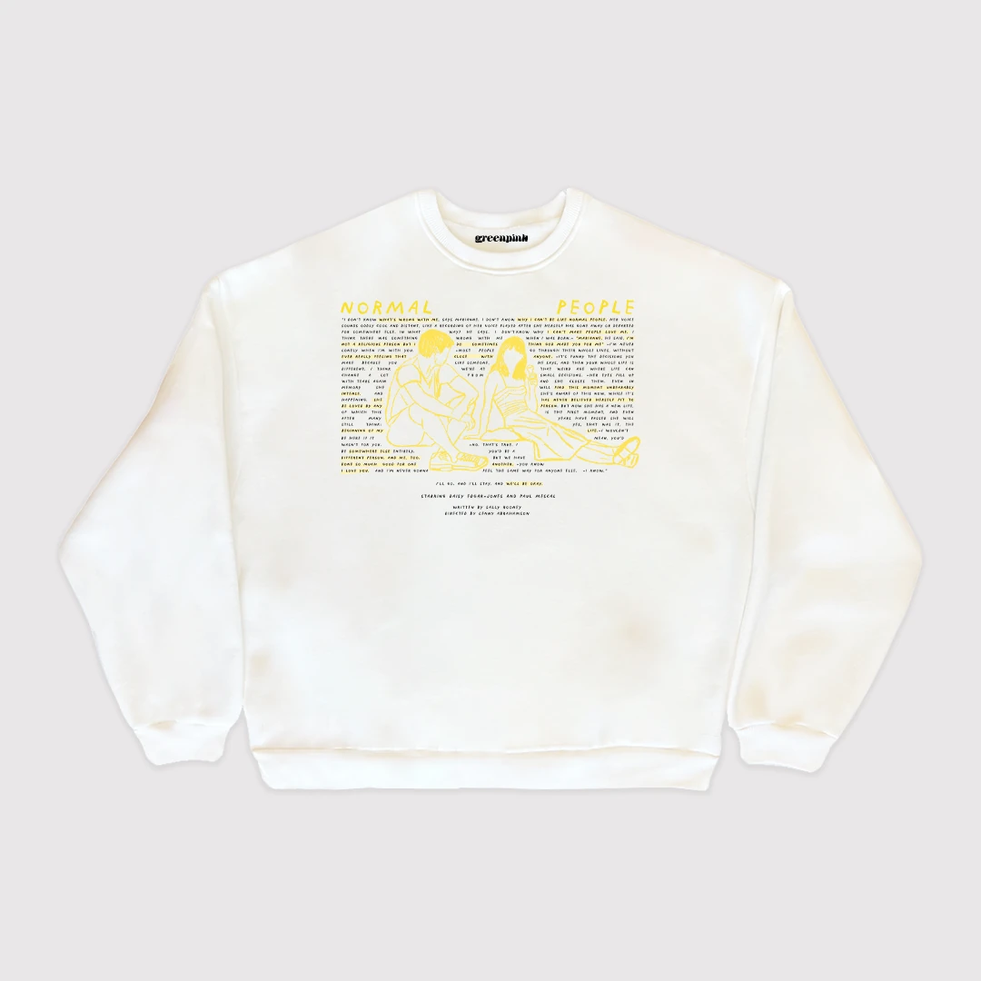“normal people” sweatshirt