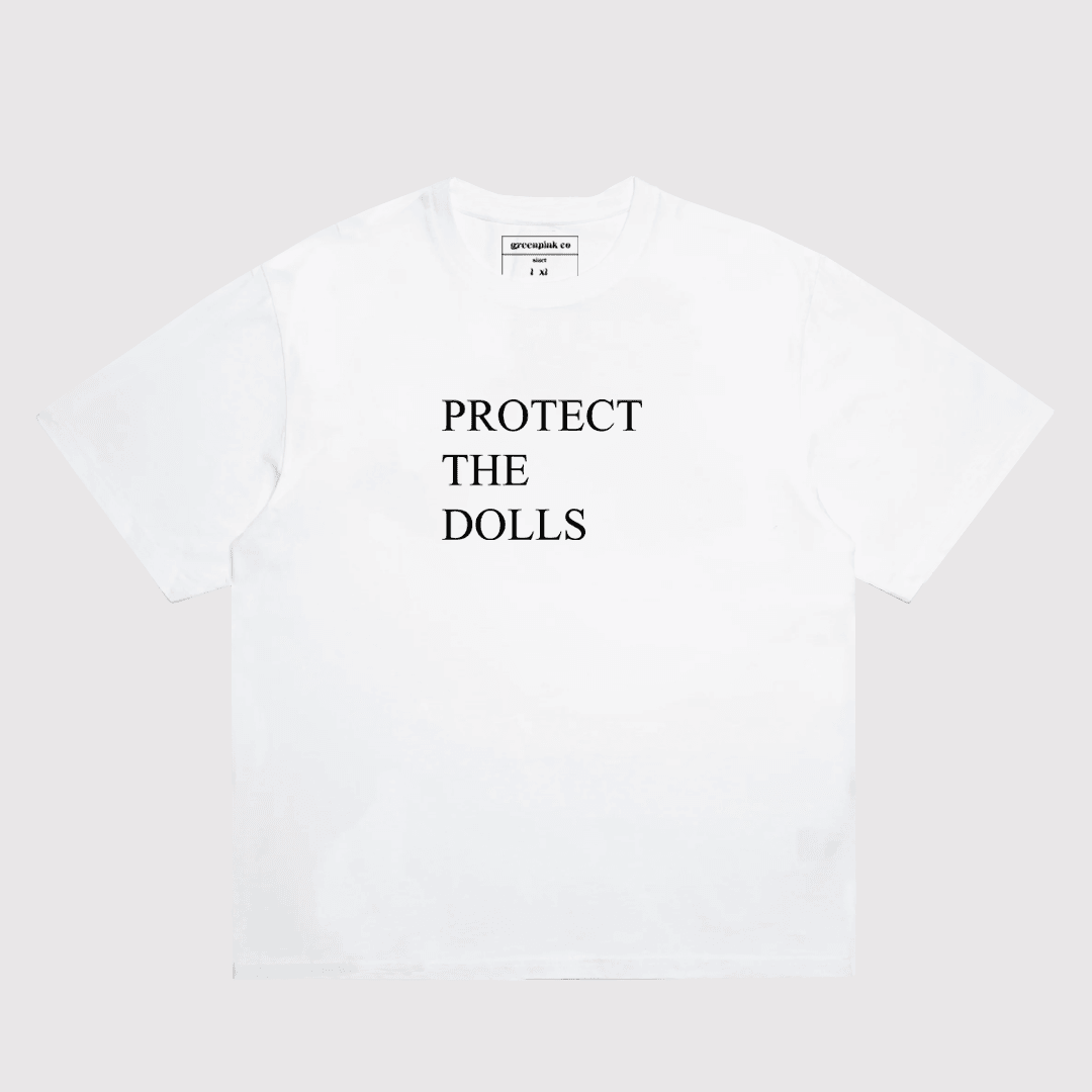 "protect the dolls" t-shirt