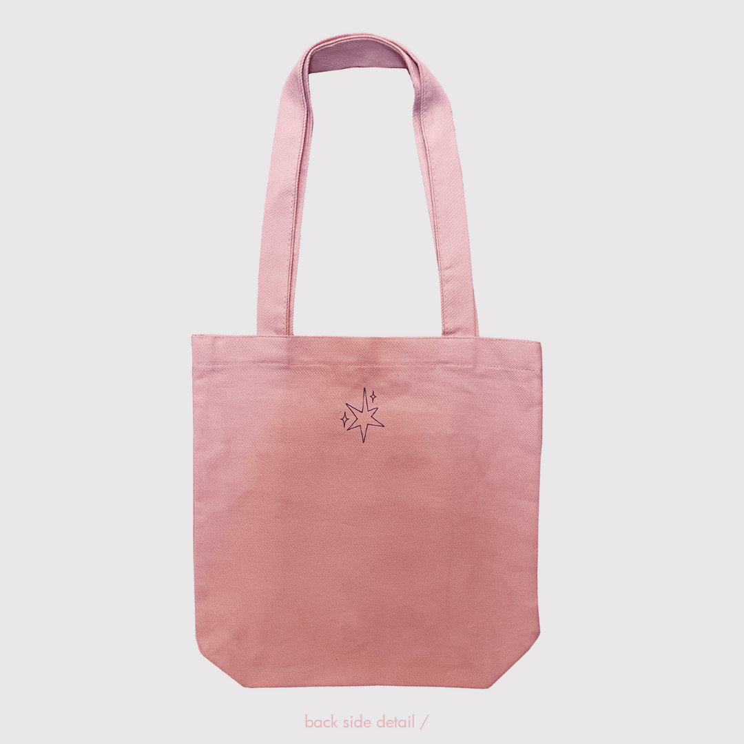 "la la land" pink special edition tote bag 