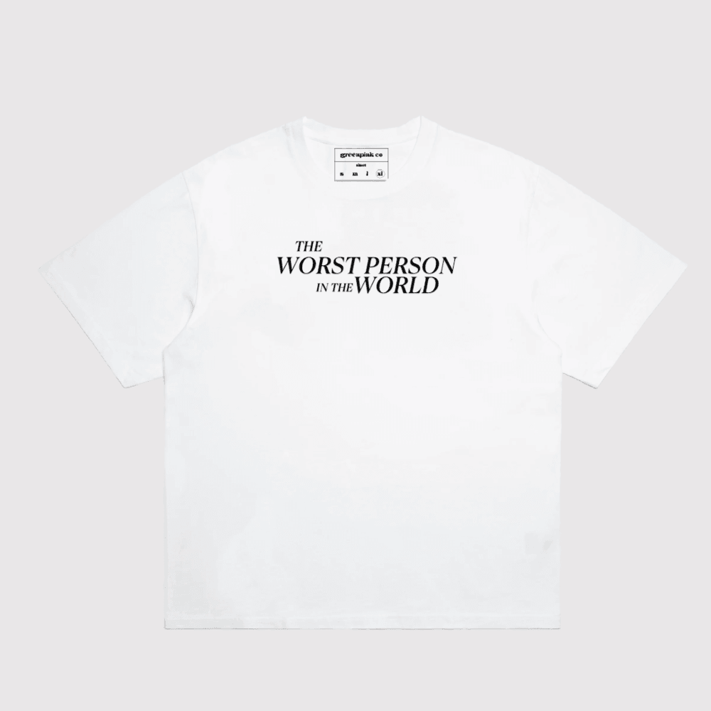 vol.1 / “the worst person in the world” t-shirt