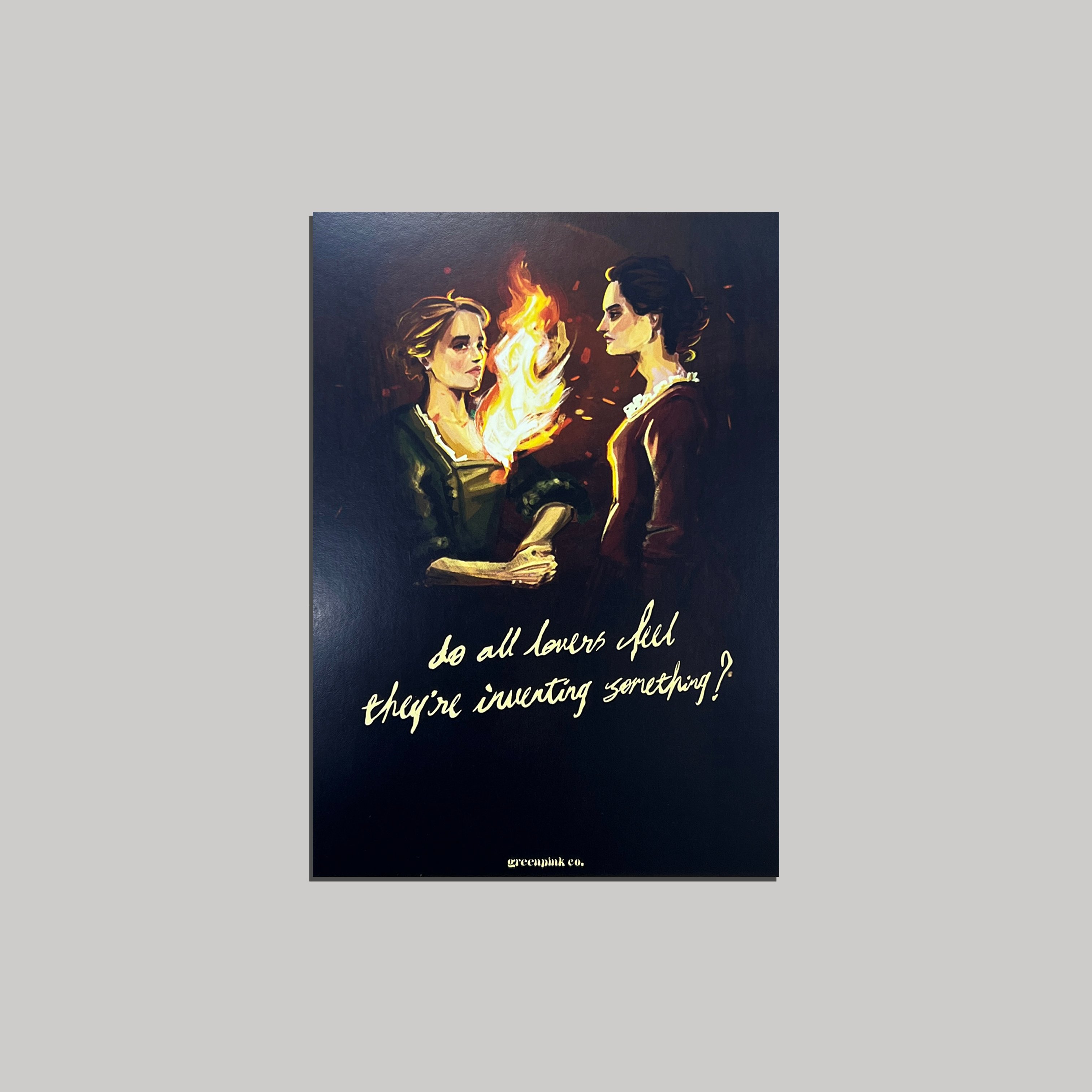 "portrait of a lady on fire" poster