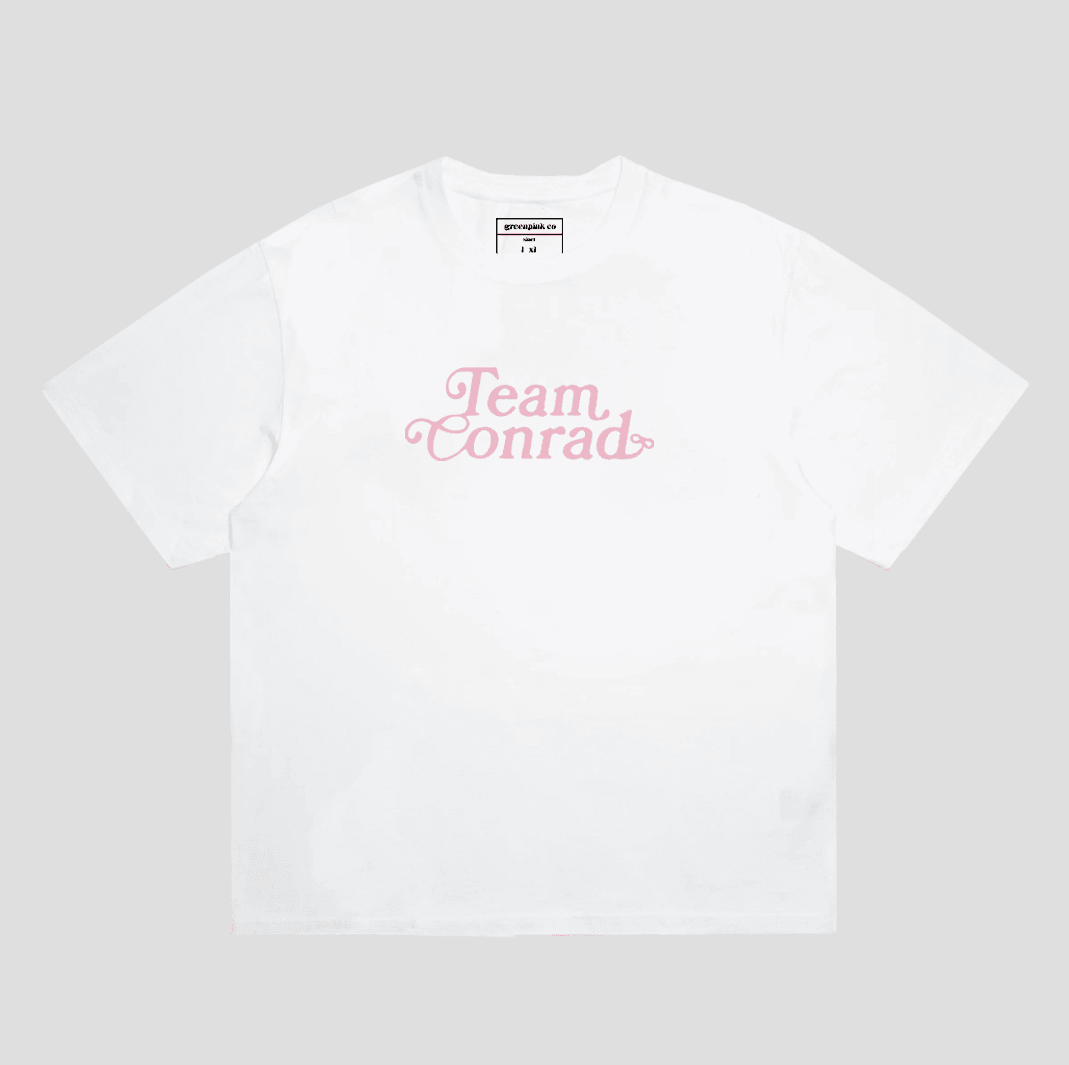 "team conrad" t-shirt