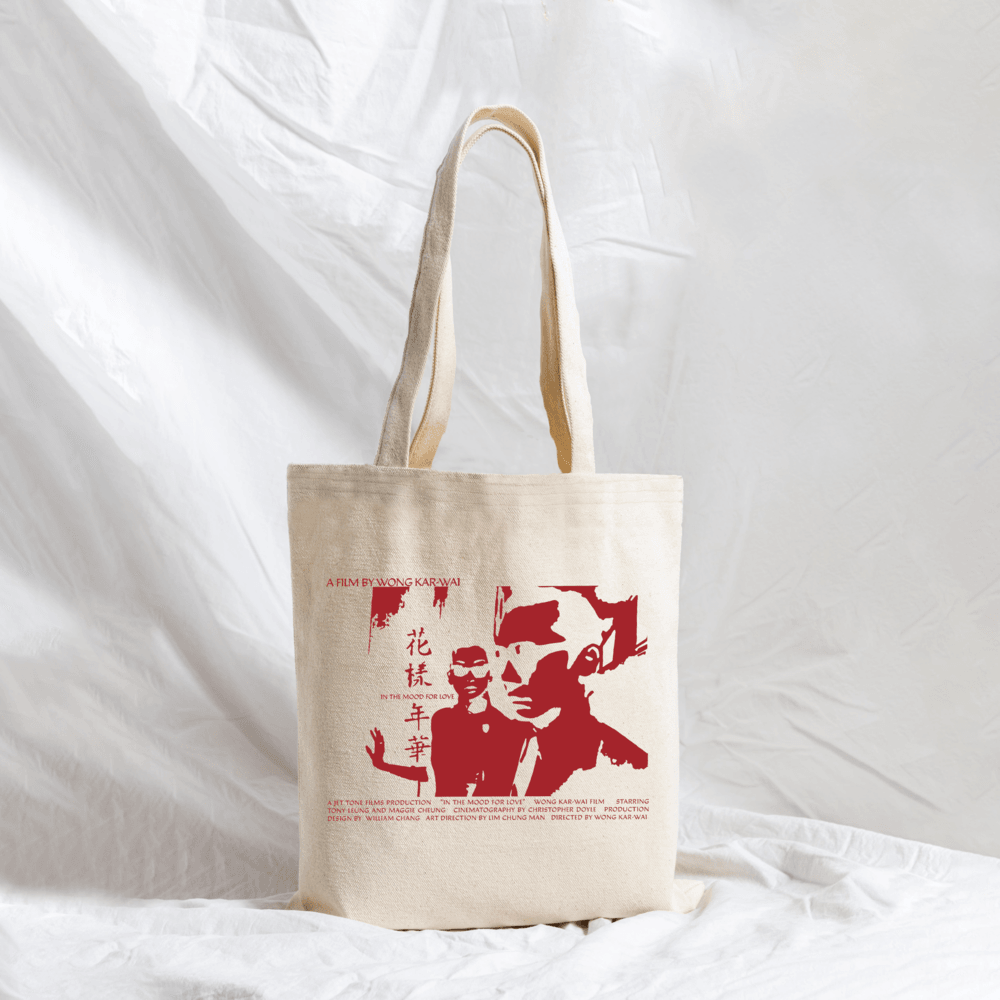 “in the mood for love” kanvas tote bag