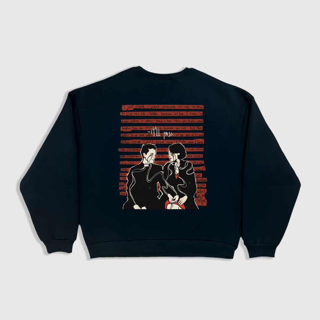 vol.1 / unisex “fleabag” sweatshirt
