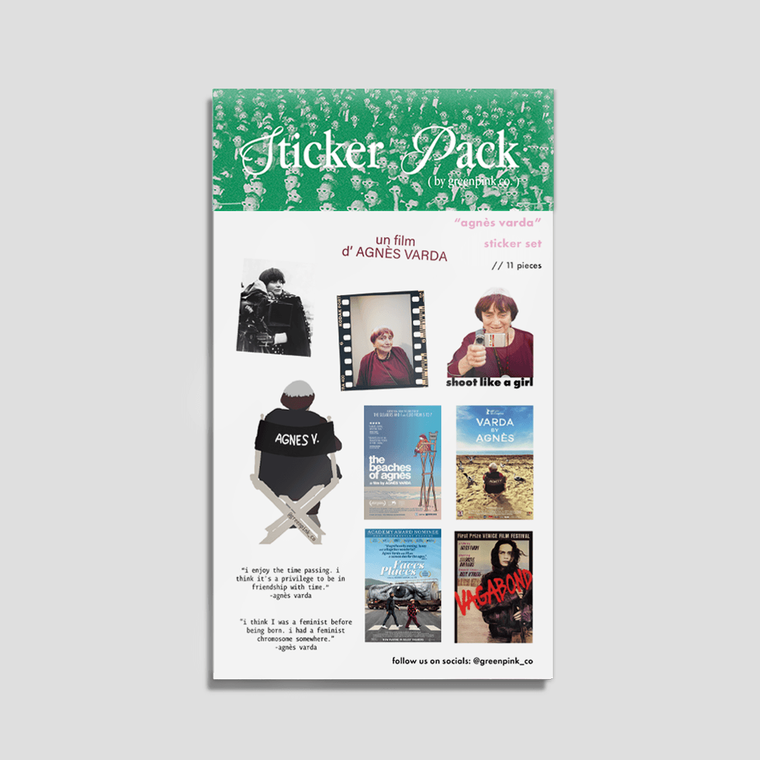 gp “agnès varda” sticker pack
