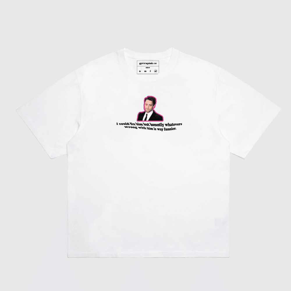“roman roy i could fix him” t-shirt