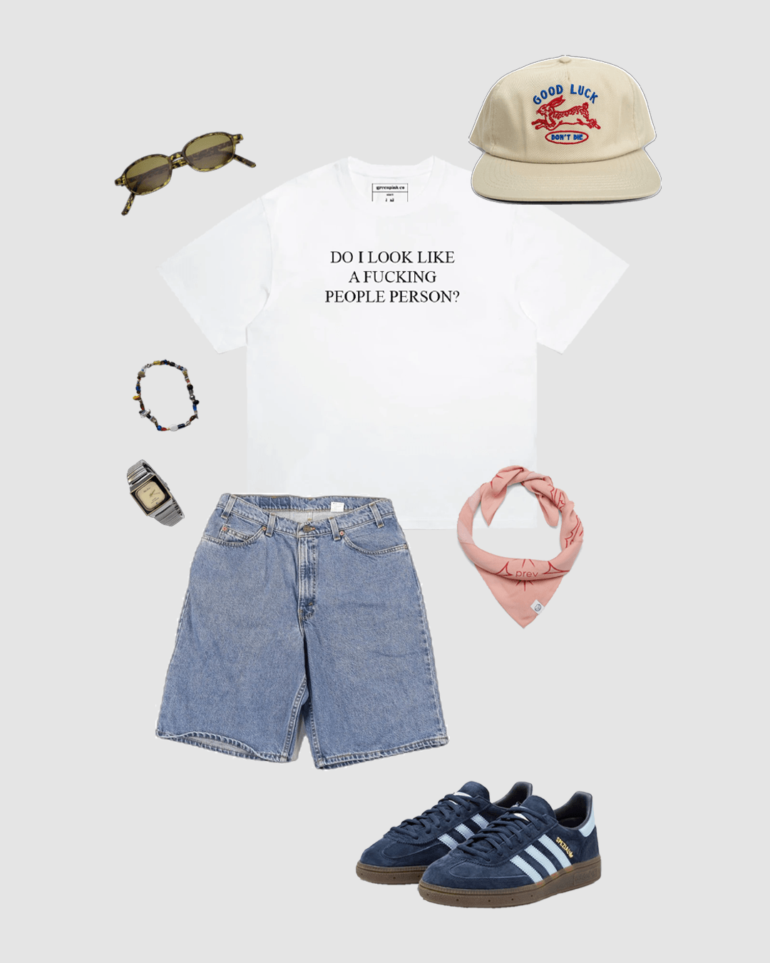 "do i look like a fucking people person?" t-shirt