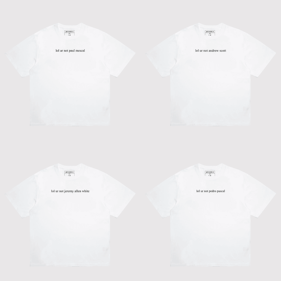 "lol ur not..." t-shirt / vol.1 (4 options)