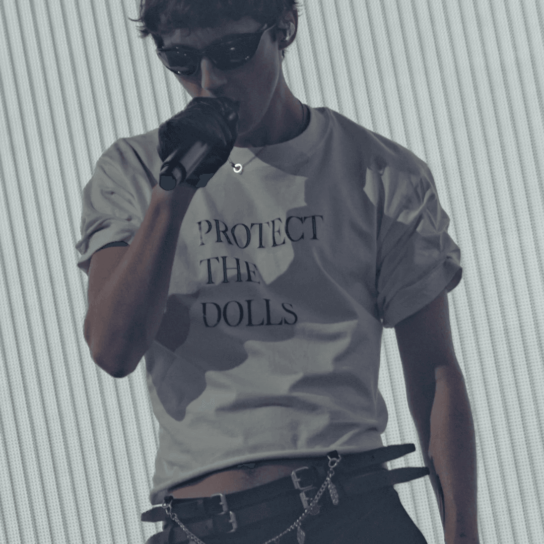 "protect the dolls" t-shirt