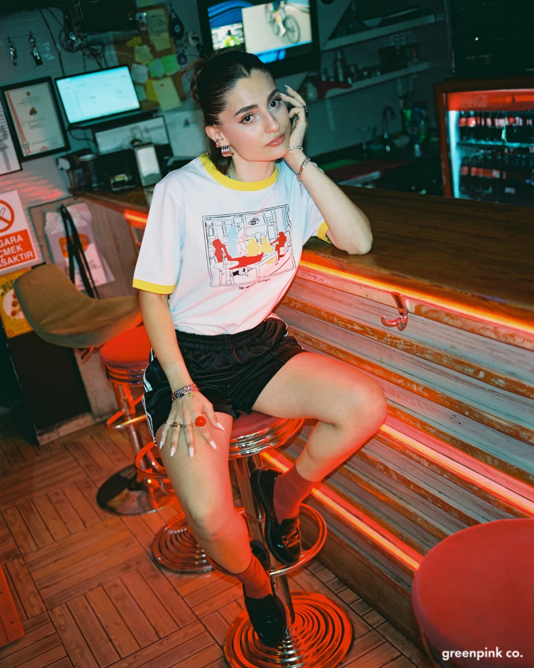 vol.2 / "friends" yellow t-shirt