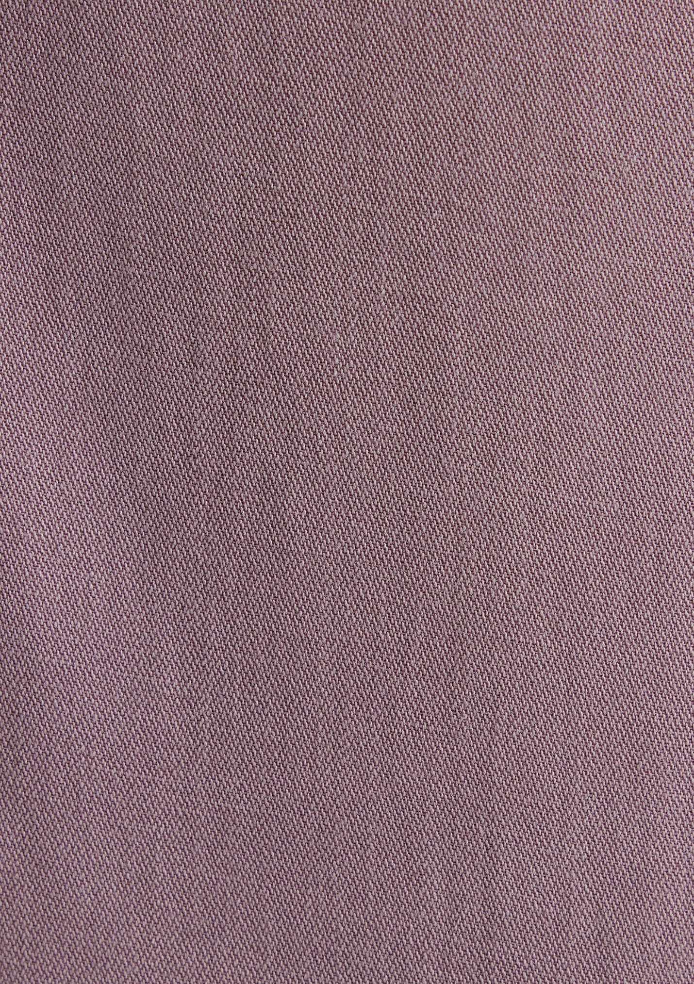 Mavi Keten Karışımlı Kahverengi Tencel Uzun Kol Erkek Gömlek 0211482-89596