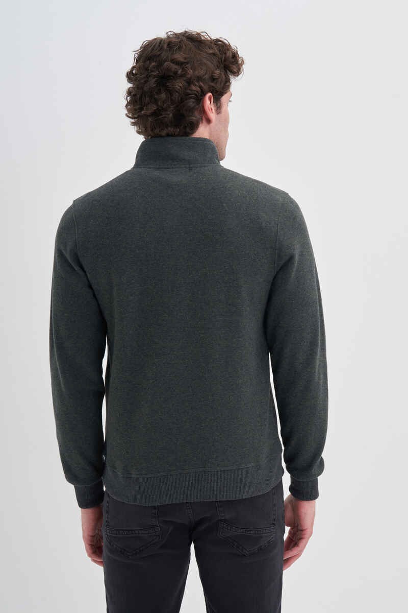 Cazador CAZ 5625 Selanik Yarım Fermuarlı Sweatshirt