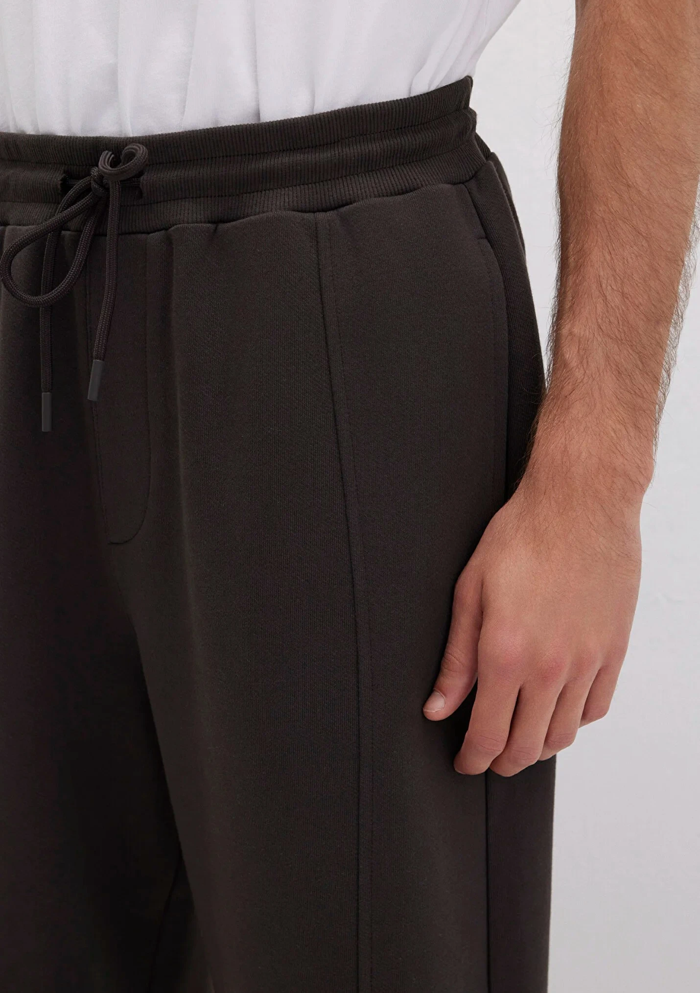 Erkek Kahverengi Jogger Eşofman Altı