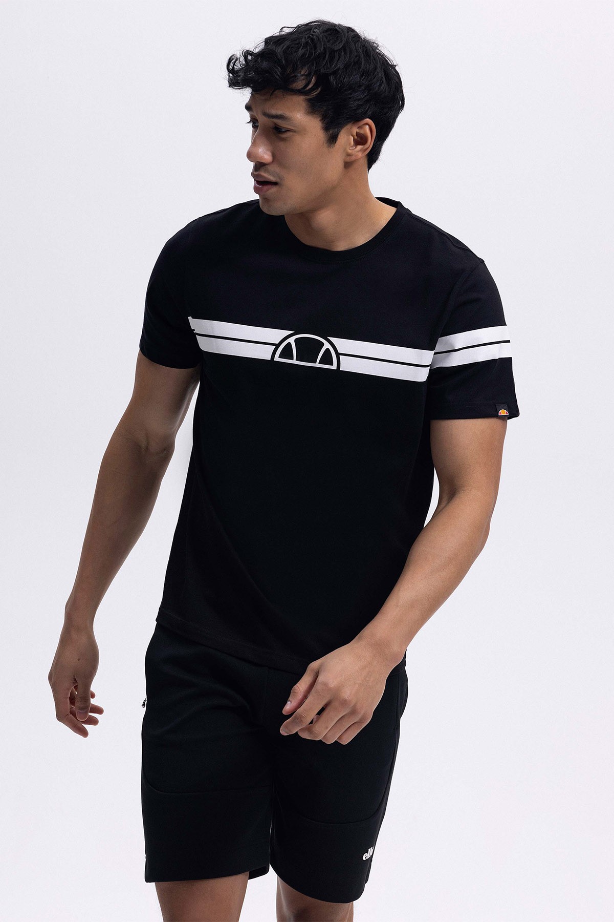 Ellesse Erkek Siyah Tişört EM442-BK