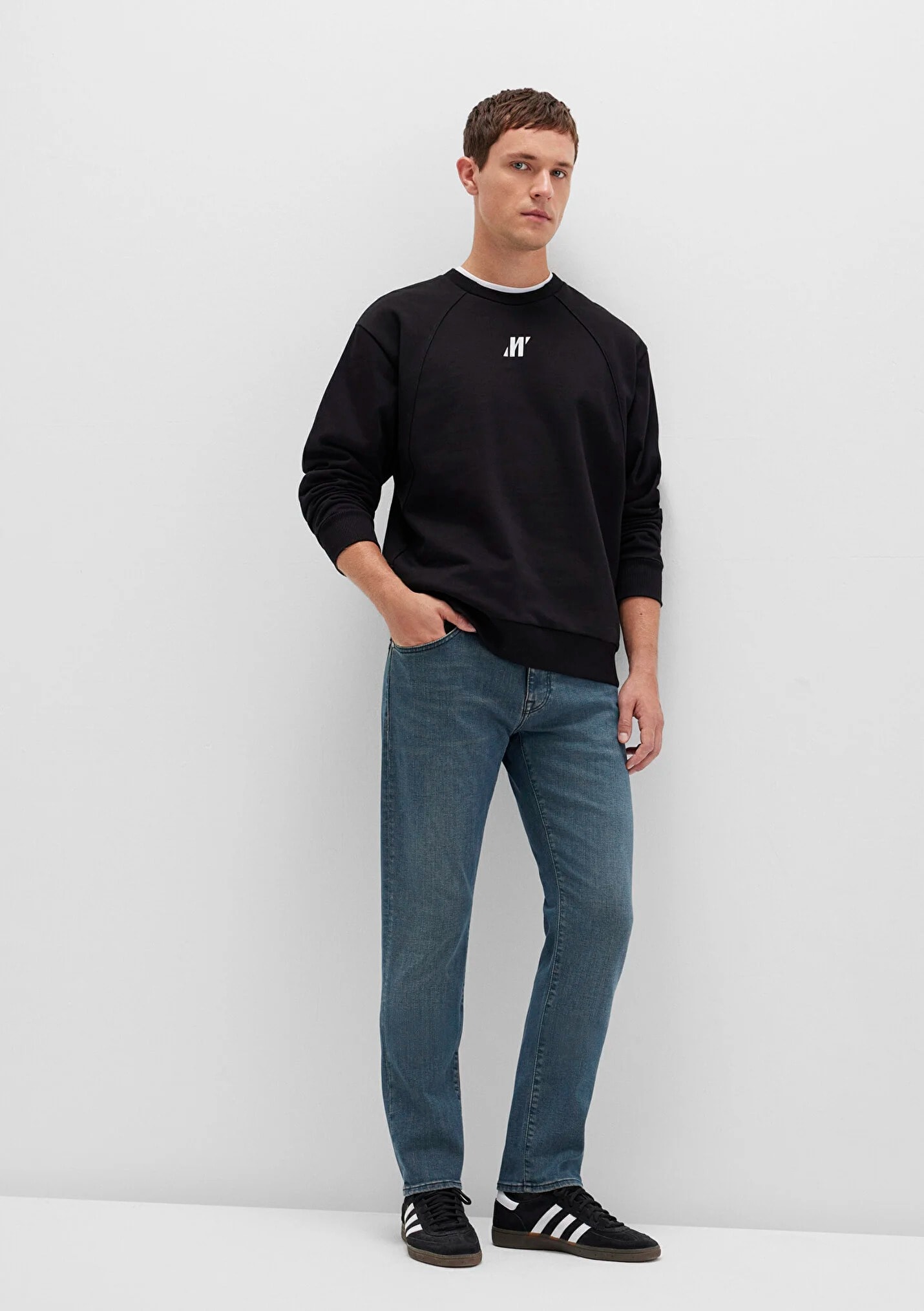 MARCUS Mavi Pro Koyu Puslu Erkek Jean Pantolon 0035185210