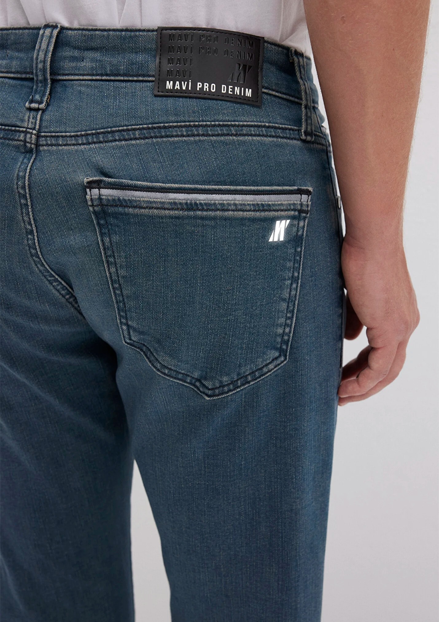 MARCUS Mavi Pro Koyu Puslu Erkek Jean Pantolon 0035185210