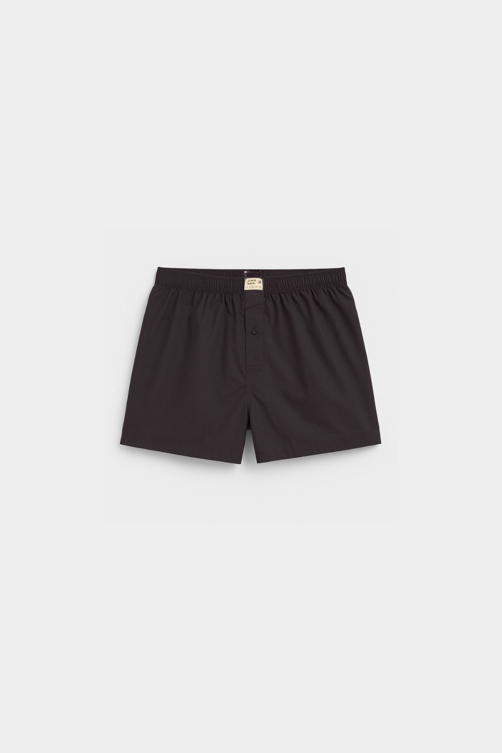 Havlu Penye Siyah Erkek Boxer Short
