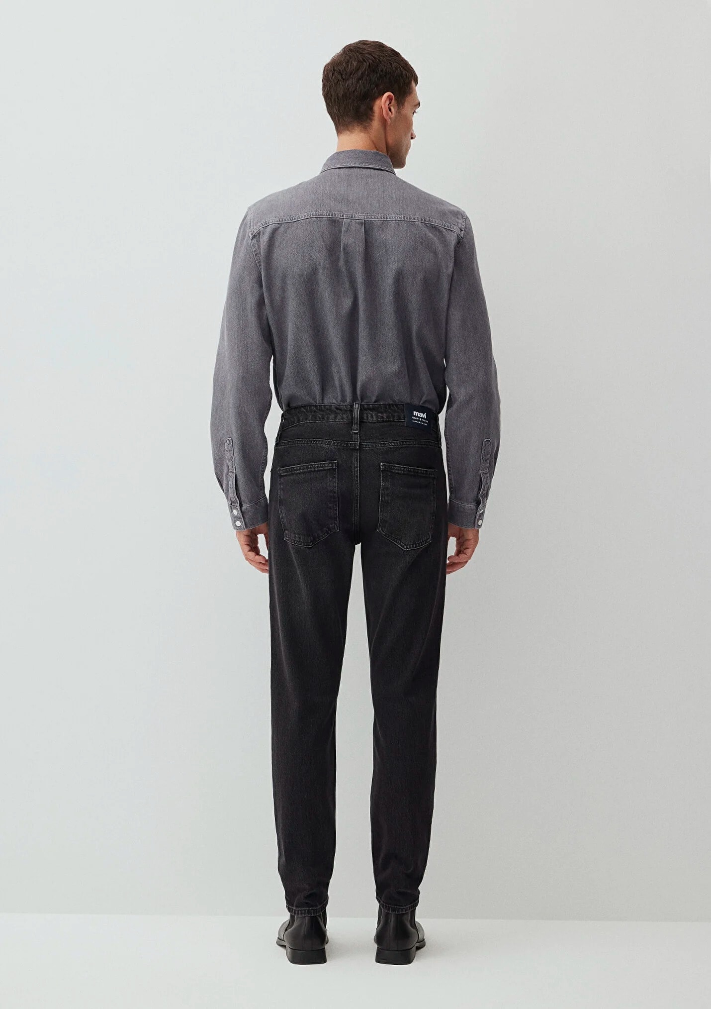 LONDON Classic Antrasit Jean Erkek Pantolon 0010172-87848