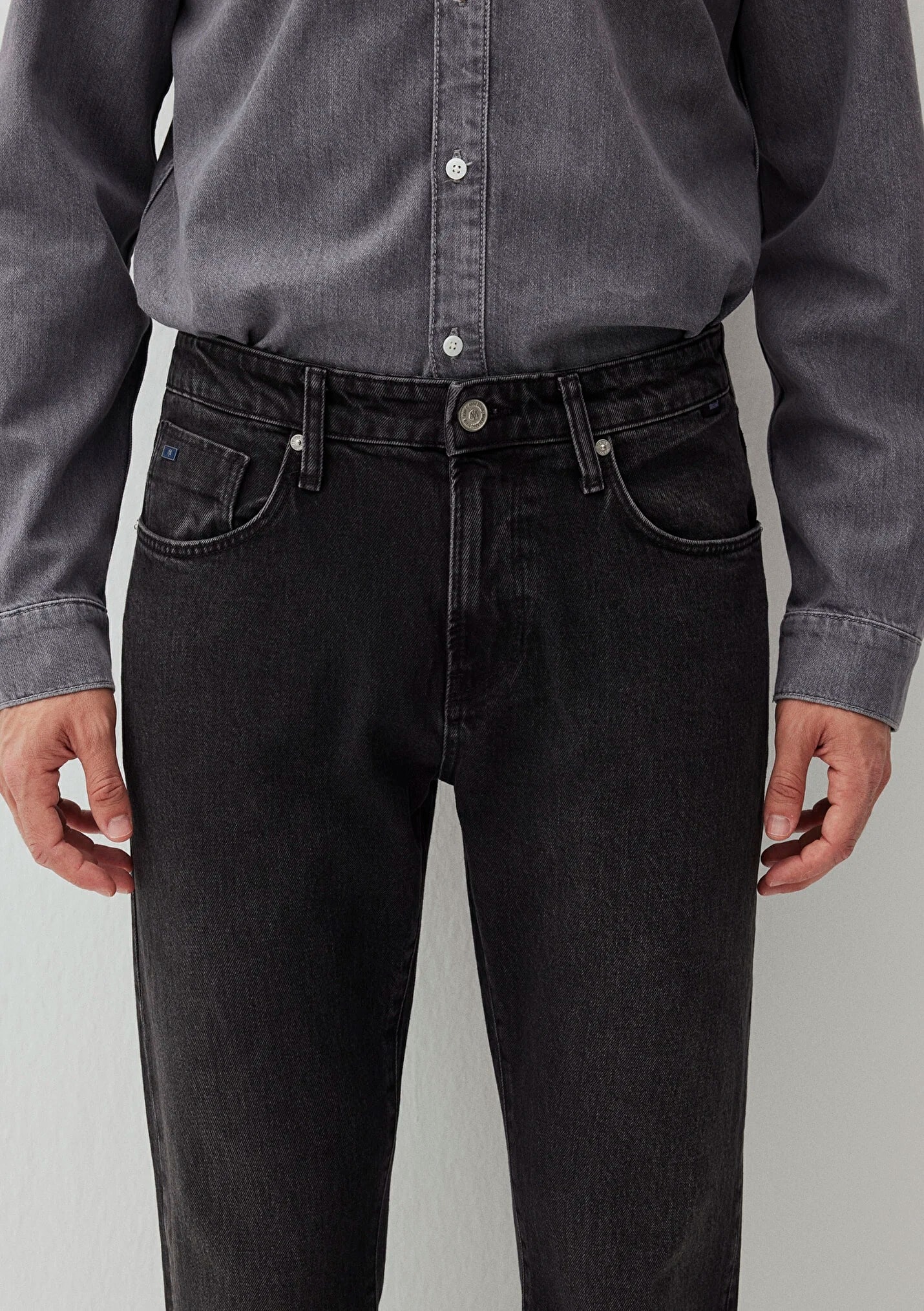 LONDON Classic Antrasit Jean Erkek Pantolon 0010172-87848