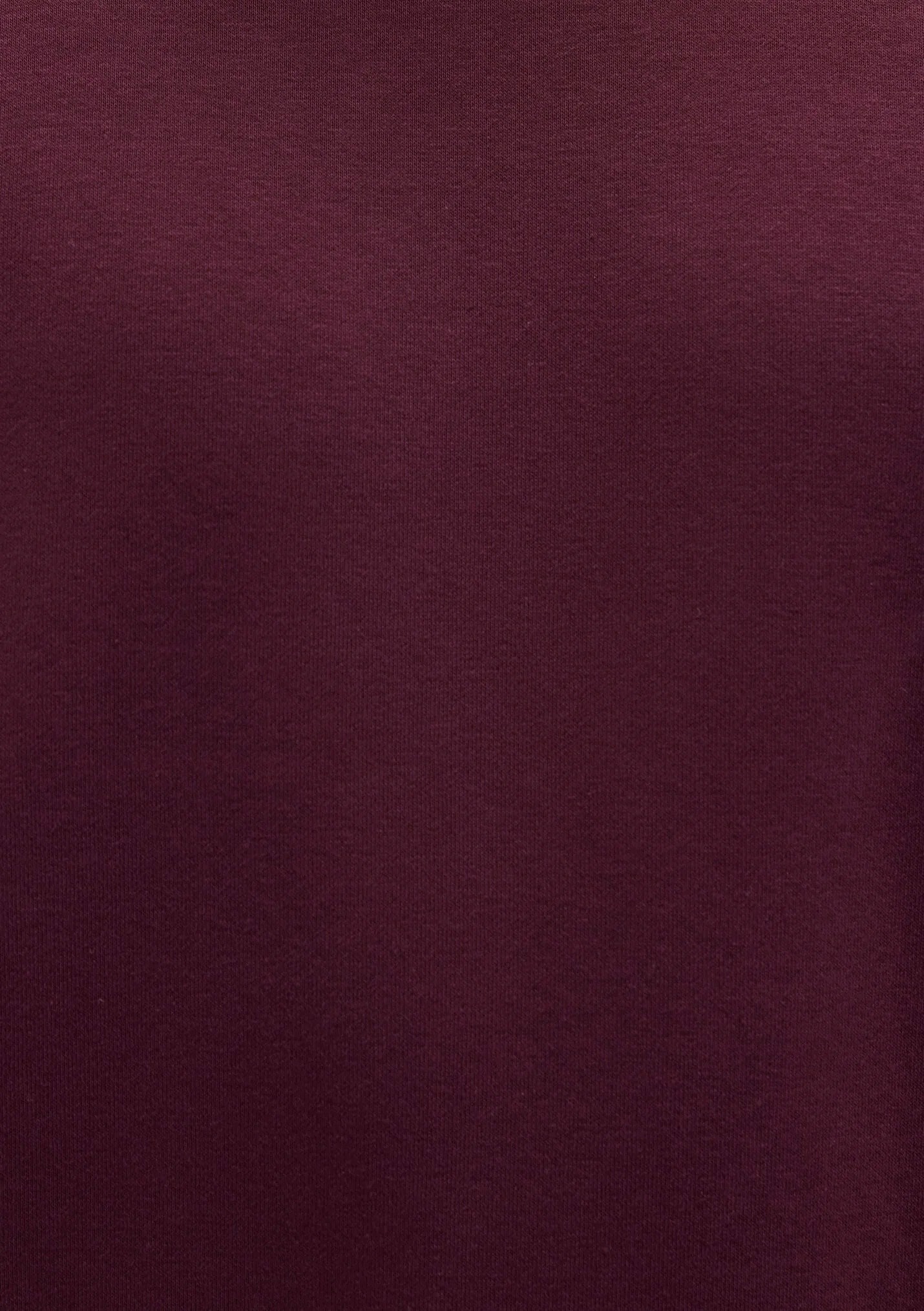 Bisiklet Yaka Bordo Basic Erkek Sweatshirt 0S10276-70434