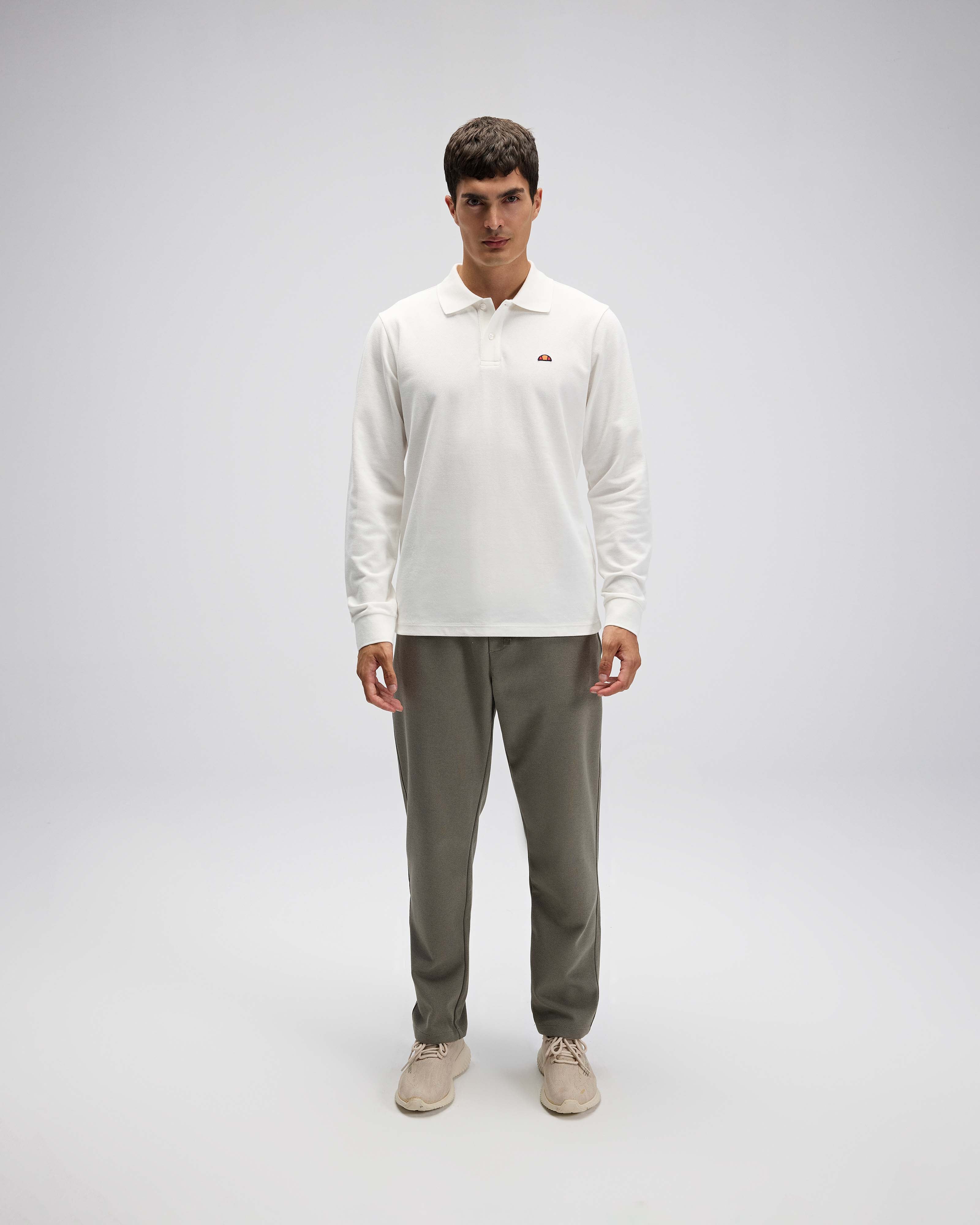 Erkek Polo Yaka Sweatshirt EM582-OF