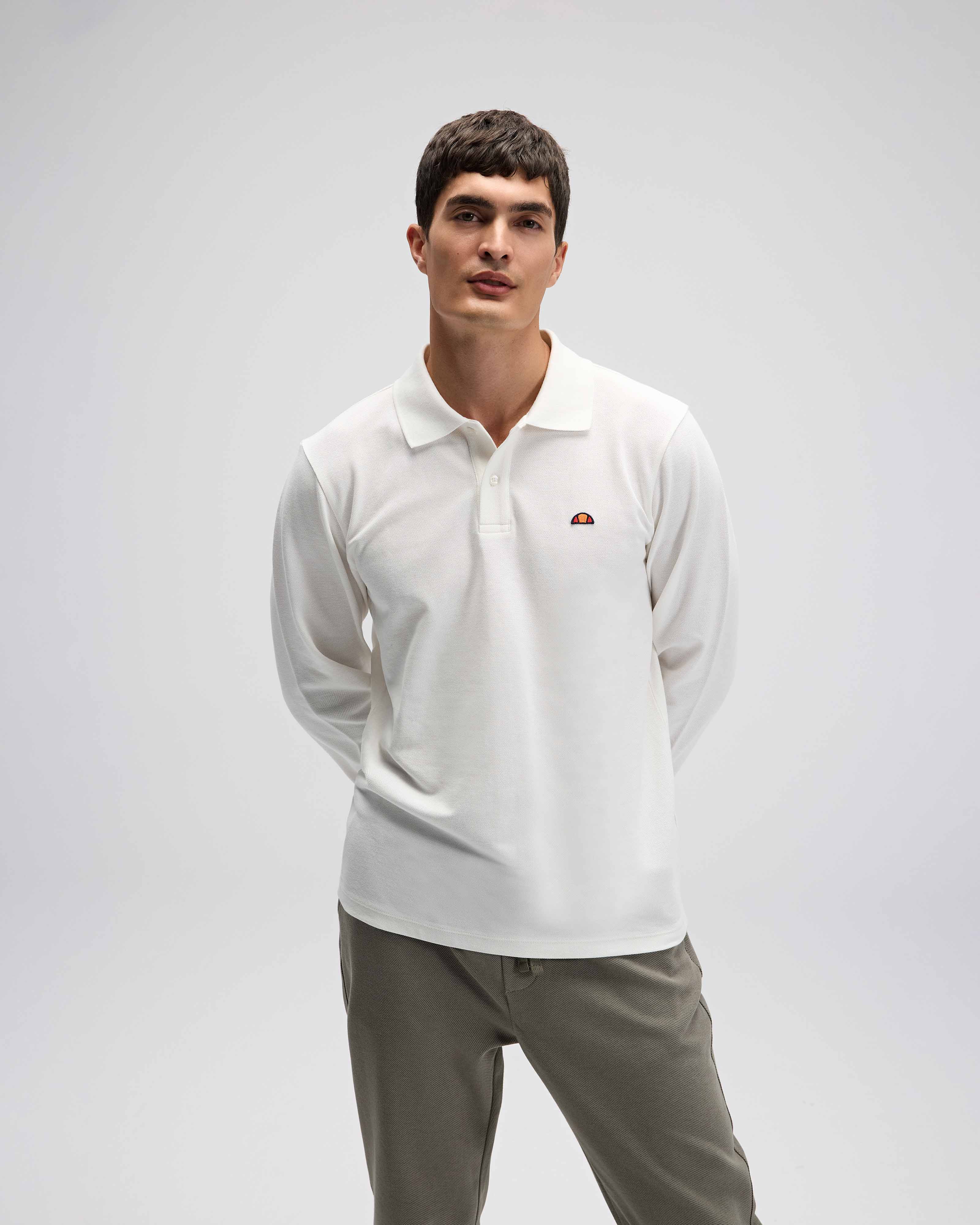 Erkek Polo Yaka Sweatshirt EM582-OF