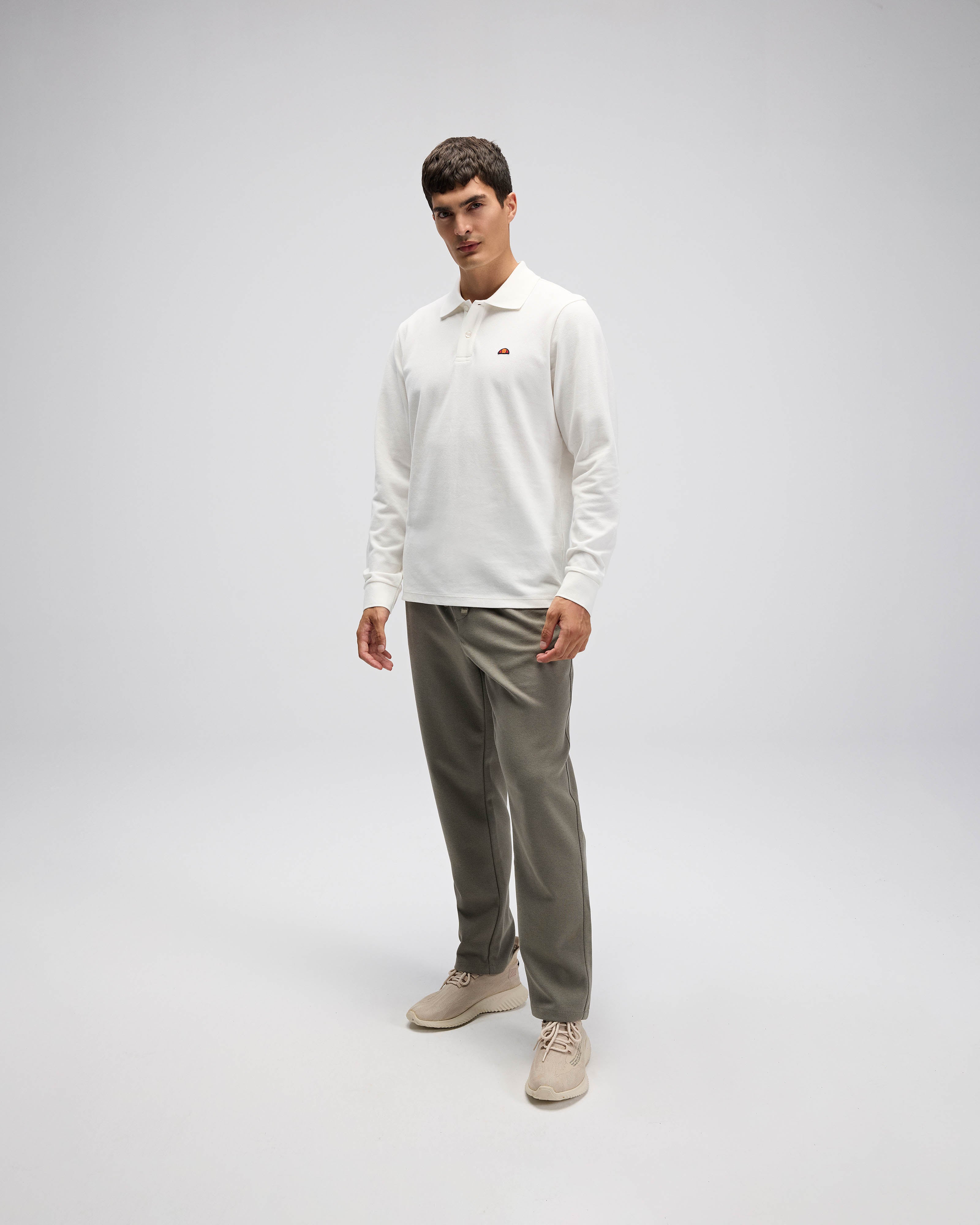 Erkek Polo Yaka Sweatshirt EM582-OF