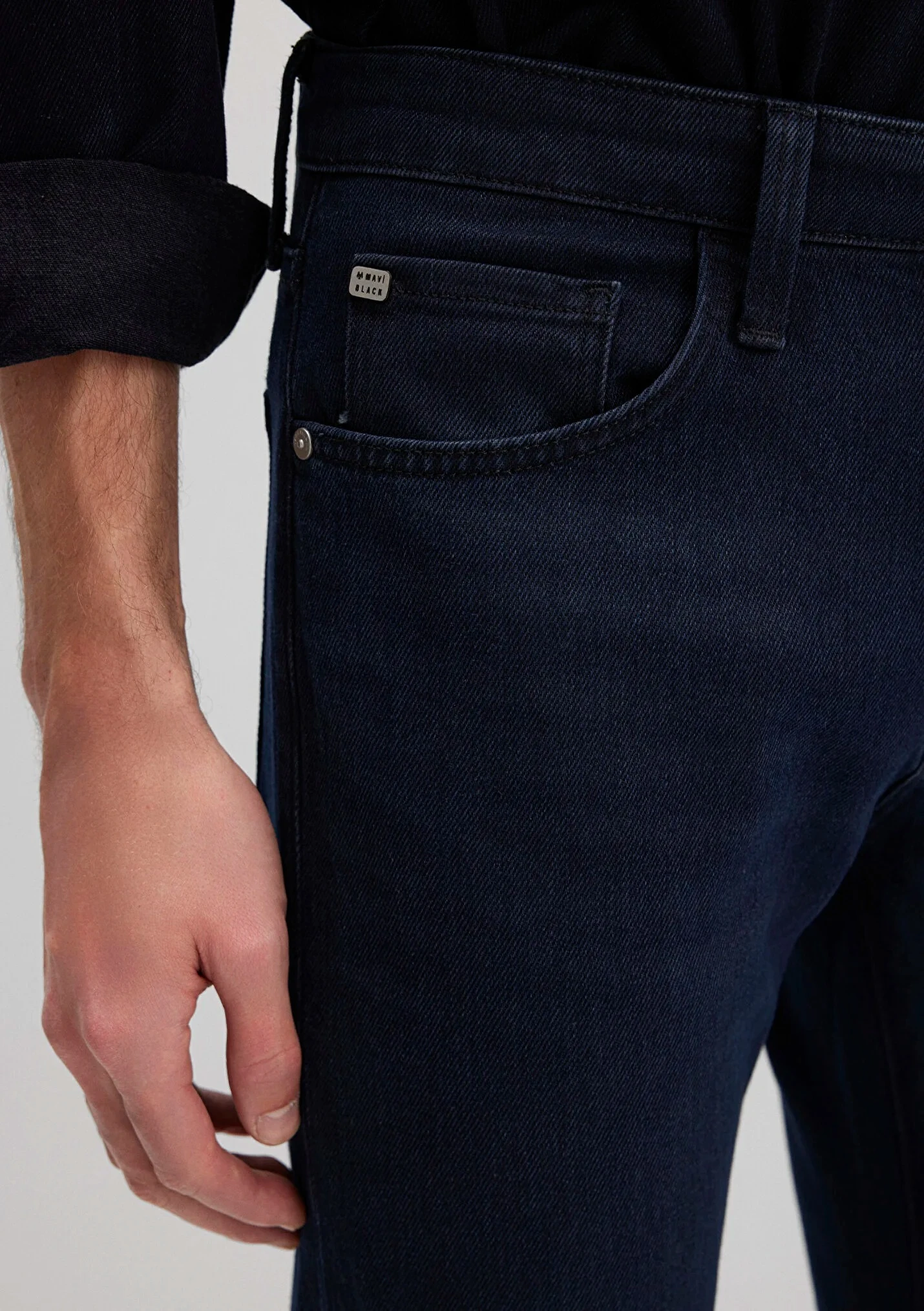 KVNÇ Dark Midnight Mavi Black Erkek Jean Pantolon