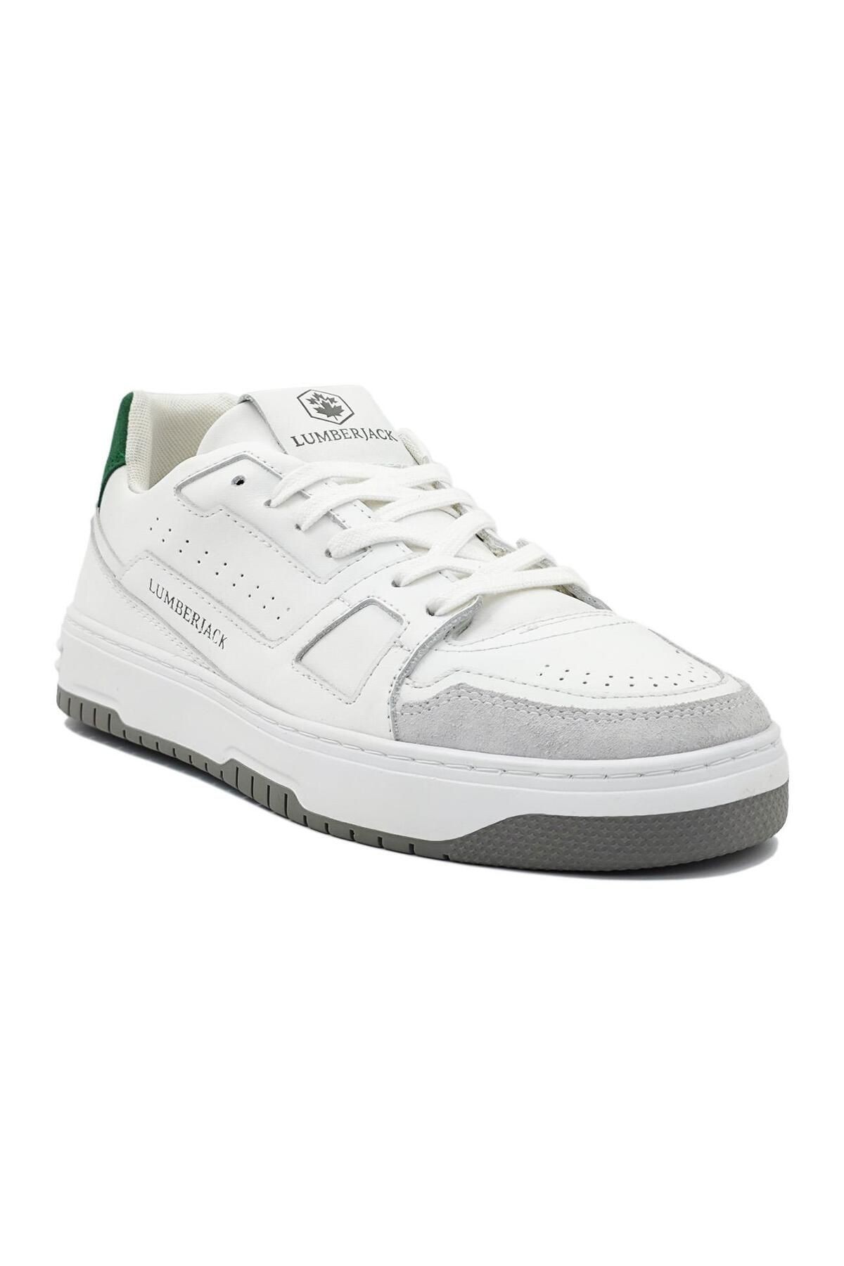 VILLA Erkek Spor Ayakkabı Beyaz-Yeşil