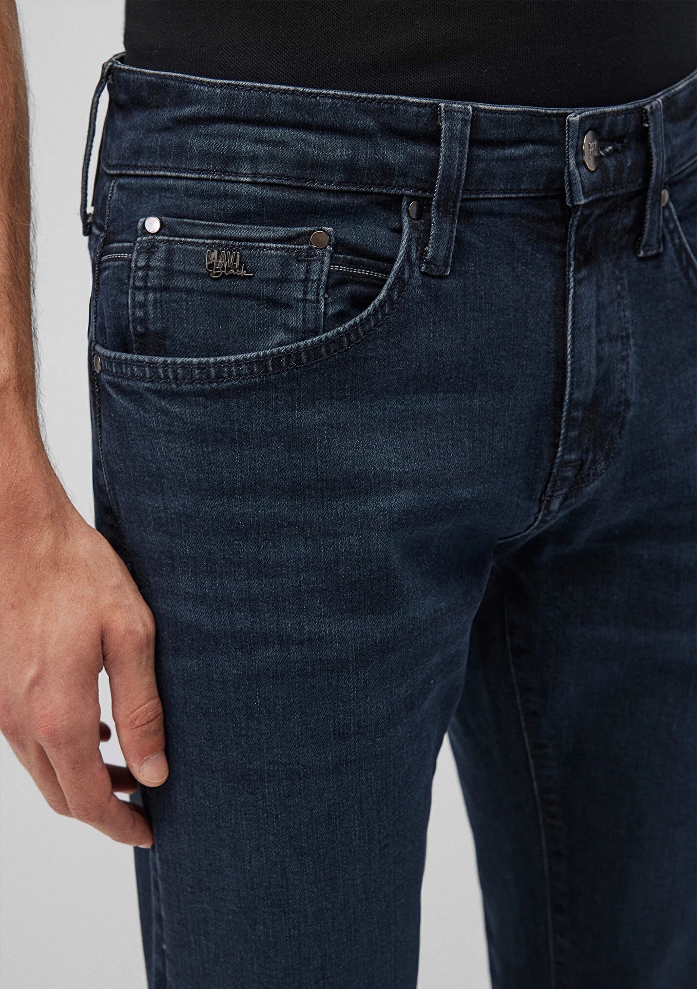 JAKE Lux Black Koyu Mavi Erkek Jean Pantolon
