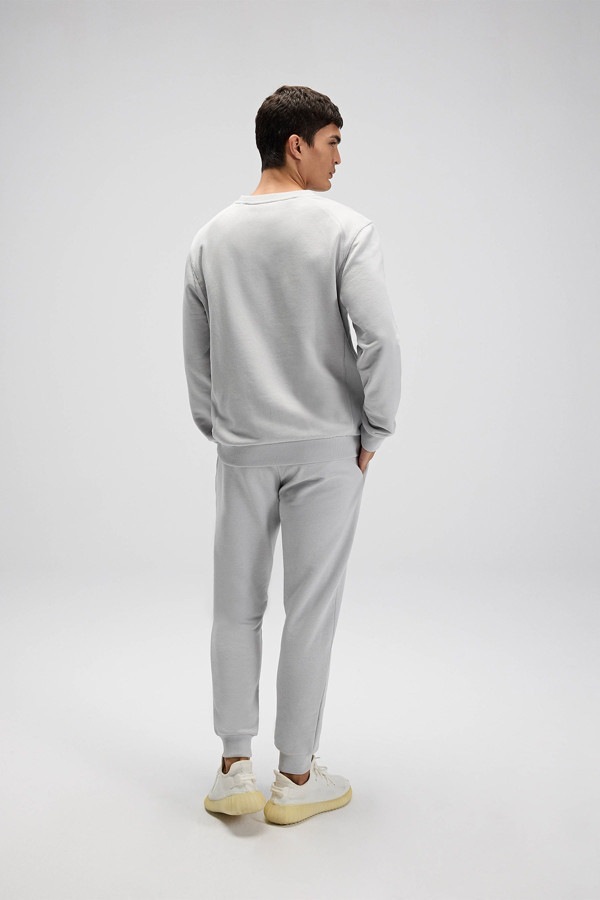 Erkek Gri Sweatshirt EM282-1-GI