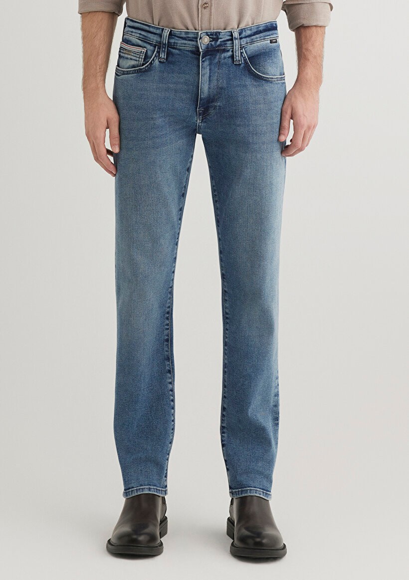 Marcus KRMZBYZ Mavi Premium Indigo Erkek Jean Pantolon 0035183704